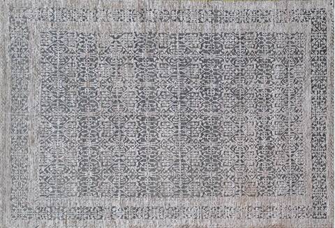 Geometric Beige Hand Knotted 83 X 120  Area Rug 660-156902 Image 0