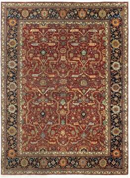 Heriz Red Hand Knotted 8'0" X 10'0"  Area Rug 660-156907