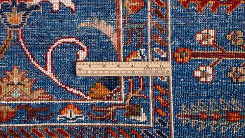 Chobi Blue Hand Knotted 59 X 82 Area Rug 700-156914 Image 8