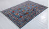 Chobi Blue Hand Knotted 59 X 82 Area Rug 700-156914 Thumb 2