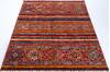 Chobi Red Hand Knotted 51 X 70  Area Rug 700-156916 Thumb 1