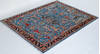 Chobi Blue Hand Knotted 50 X 67  Area Rug 700-156917 Thumb 2
