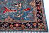 Chobi Blue Hand Knotted 50 X 67  Area Rug 700-156917 Thumb 4