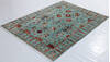 Chobi Green Hand Knotted 51 X 70 Area Rug 700-156918 Thumb 2