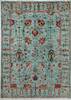 Chobi Green Hand Knotted 51 X 70 Area Rug 700-156918 Thumb 0