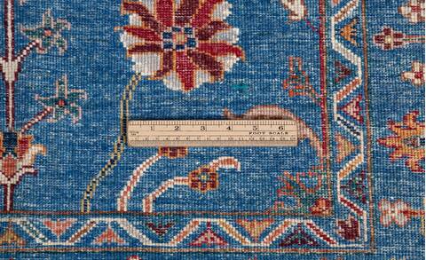 Chobi Blue Hand Knotted 34 X 50 Area Rug 700-156921 Image 8
