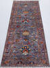 Chobi Grey Runner Hand Knotted 29 X 710 Area Rug 700-156922 Thumb 1