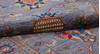 Chobi Grey Runner Hand Knotted 29 X 710 Area Rug 700-156922 Thumb 7