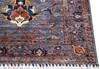 Chobi Grey Runner Hand Knotted 210 X 710 Area Rug 700-156923 Thumb 4