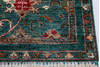Chobi Green Runner Hand Knotted 29 X 911 Area Rug 700-156924 Thumb 4