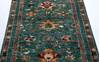 Chobi Green Runner Hand Knotted 27 X 911 Area Rug 700-156925 Thumb 5