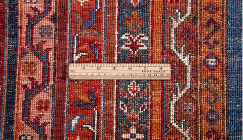 Chobi Blue Hand Knotted 29 X 45  Area Rug 700-156929 Image 8