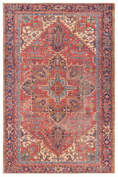 Jaipur Living Garcia Red Rectangle 4x6 ft  Carpet 157063