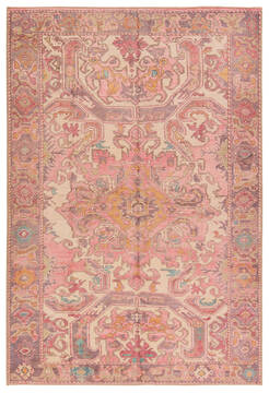 Jaipur Living Garcia Pink Rectangle 4x6 ft  Carpet 157081