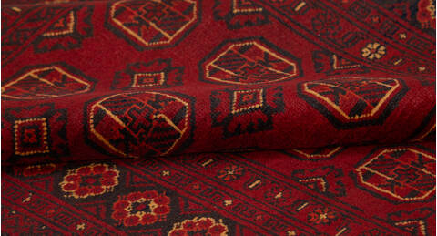 Chobi Red Hand Knotted 34 X 49 Area Rug 700-157104 Image 7