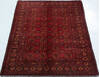 Chobi Red Hand Knotted 34 X 49 Area Rug 700-157104 Thumb 1