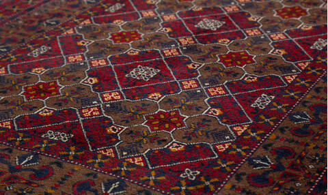 Chobi Red Hand Knotted 33 X 50 Area Rug 700-157105 Image 3