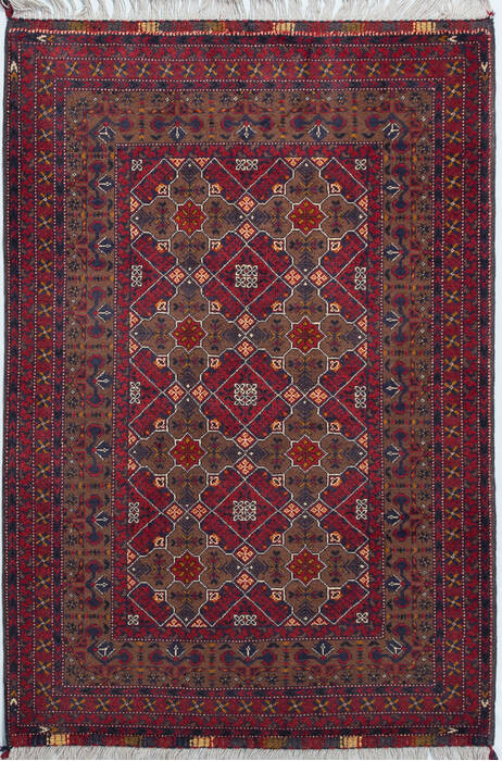 Chobi Red Hand Knotted 34 X 410 Area Rug 700-157106 Image 0