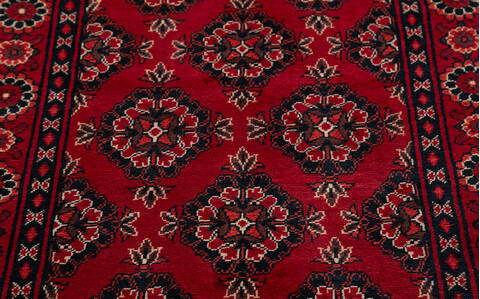 Chobi Red Hand Knotted 31 X 50  Area Rug 700-157107 Image 5
