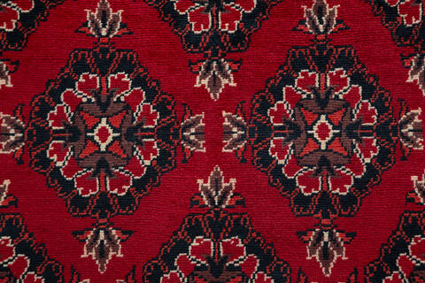 Chobi Red Hand Knotted 31 X 50  Area Rug 700-157107 Image 6