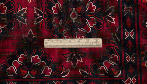 Chobi Red Hand Knotted 31 X 50  Area Rug 700-157107 Image 8