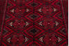 Chobi Red Hand Knotted 33 X 410  Area Rug 700-157108 Thumb 5