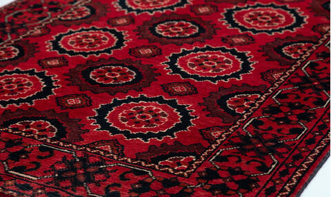 Chobi Red Hand Knotted 28 X 40  Area Rug 700-157109 Image 3