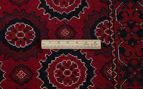 Chobi Red Hand Knotted 28 X 40  Area Rug 700-157109 Image 8