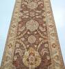 Chobi Brown Runner Hand Knotted 29 X 194  Area Rug 700-157110 Thumb 4