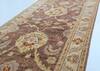 Chobi Brown Runner Hand Knotted 27 X 194 Area Rug 700-157111 Thumb 3