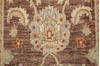 Chobi Brown Runner Hand Knotted 27 X 194 Area Rug 700-157111 Thumb 5