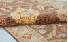 Chobi Brown Runner Hand Knotted 27 X 194 Area Rug 700-157111 Thumb 6