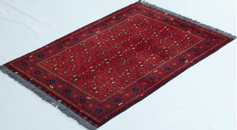 Chobi Red Hand Knotted 35 X 410 Area Rug 700-157112 Image 2