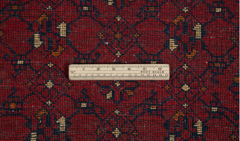Chobi Red Hand Knotted 35 X 410 Area Rug 700-157112 Image 8