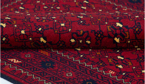Chobi Red Hand Knotted 34 X 50 Area Rug 700-157113 Image 7
