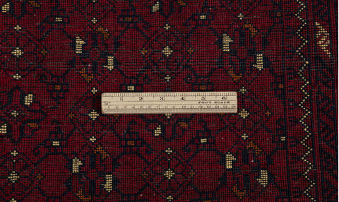 Chobi Red Hand Knotted 34 X 50 Area Rug 700-157113 Image 8