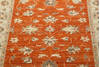 Chobi Orange Square Hand Knotted 35 X 37 Area Rug 700-157114 Thumb 5
