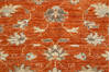 Chobi Orange Square Hand Knotted 35 X 37 Area Rug 700-157114 Thumb 6