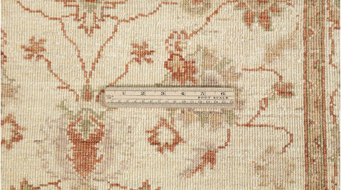 Chobi Beige Runner Hand Knotted 28 X 67 Area Rug 700-157116 Image 8