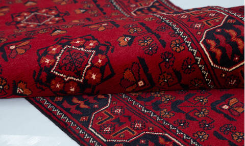 Chobi Red Runner Hand Knotted 24 X 61 Area Rug 700-157121 Image 7