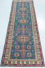 Chobi Blue Runner Hand Knotted 29 X 98 Area Rug 700-157122 Thumb 1