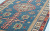 Chobi Blue Runner Hand Knotted 29 X 98 Area Rug 700-157122 Thumb 3