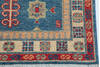 Chobi Blue Runner Hand Knotted 29 X 98 Area Rug 700-157122 Thumb 4