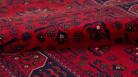 Chobi Red Runner Hand Knotted 29 X 1511 Area Rug 700-157124 Image 7