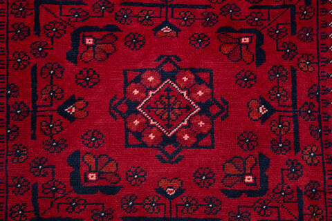 Chobi Red Runner Hand Knotted 29 X 1810 Area Rug 700-157125 Image 6