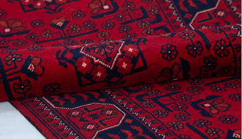 Chobi Red Runner Hand Knotted 29 X 1810 Area Rug 700-157125 Image 7