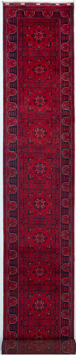 Chobi Red Runner Hand Knotted 29 X 1810 Area Rug 700-157125 Image 0