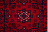 Chobi Red Runner Hand Knotted 210 X 131 Area Rug 700-157126 Thumb 6
