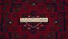 Chobi Red Runner Hand Knotted 210 X 131 Area Rug 700-157126 Thumb 8
