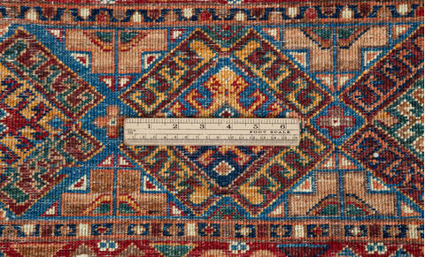 Chobi Red Runner Hand Knotted 26 X 68 Area Rug 700-157128 Image 8